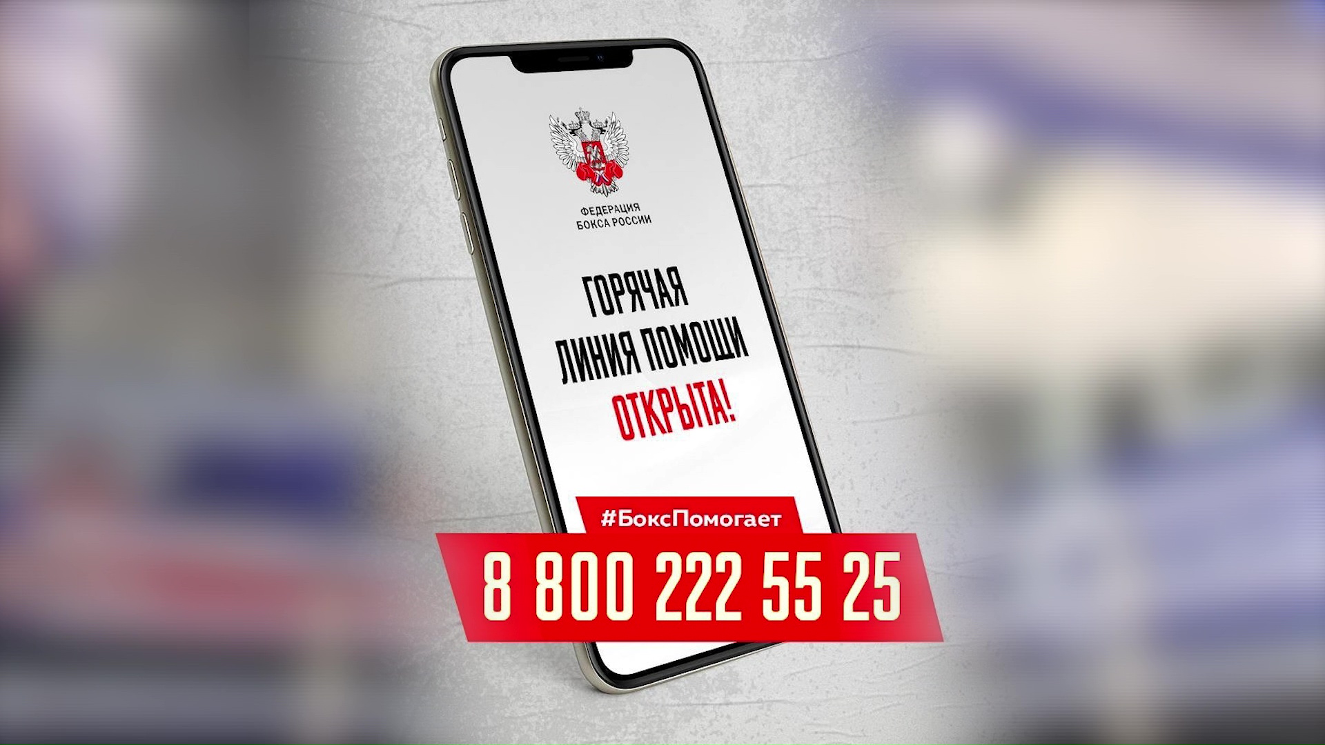 Федерация бокса России открыла горячую линию помощи в борьбе с коронавирусом