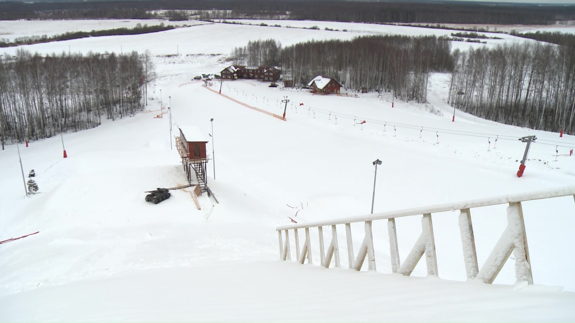 На базе спорткомплекса “Подолино” по поручению Дмитрия Миронова началась подготовка к Кубку мира по фристайлу
