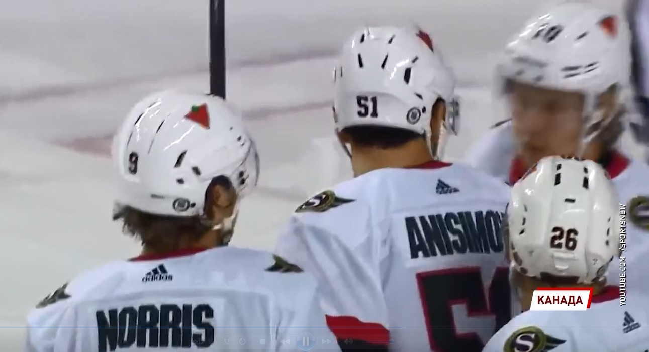 Артем Анисимов снова отличился в матче с «Калгари»