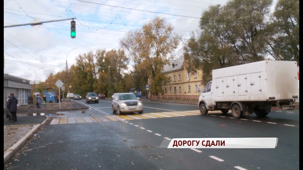 Ремонт дороги на Большой Норской завершился с опережением графика