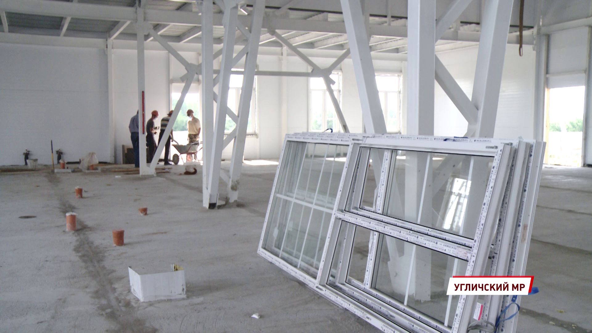 В Отрадном завершились основные работы по строительству дома культуры