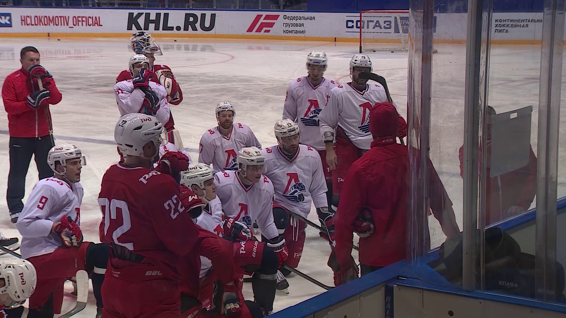 «Локомотив» провел открытую тренировку перед матчем с «Йокеритом»