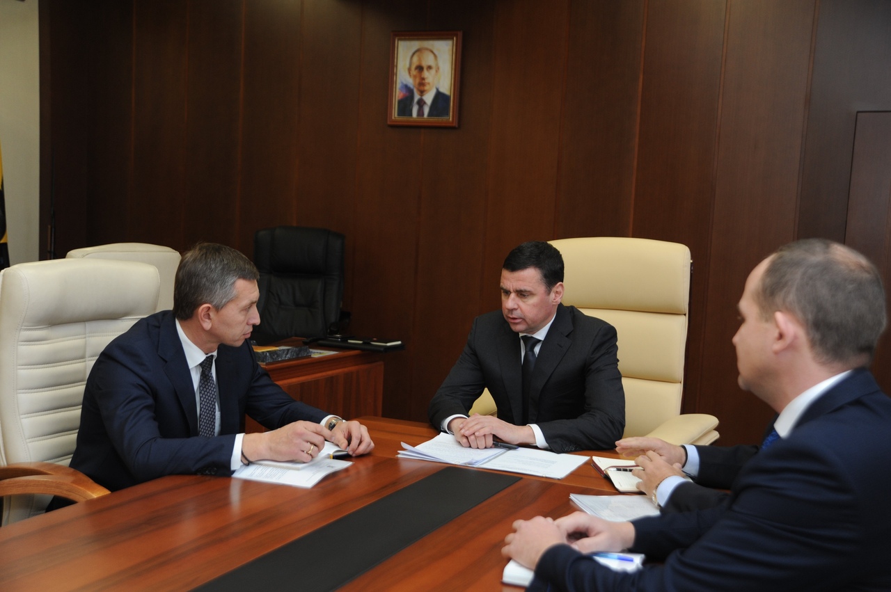 Дмитрий Миронов обсудил с главой Ярославского района вопросы благоустройства