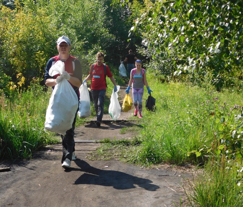 В Рыбинске прошел первый чемпионат по спортивному сбору мусора
