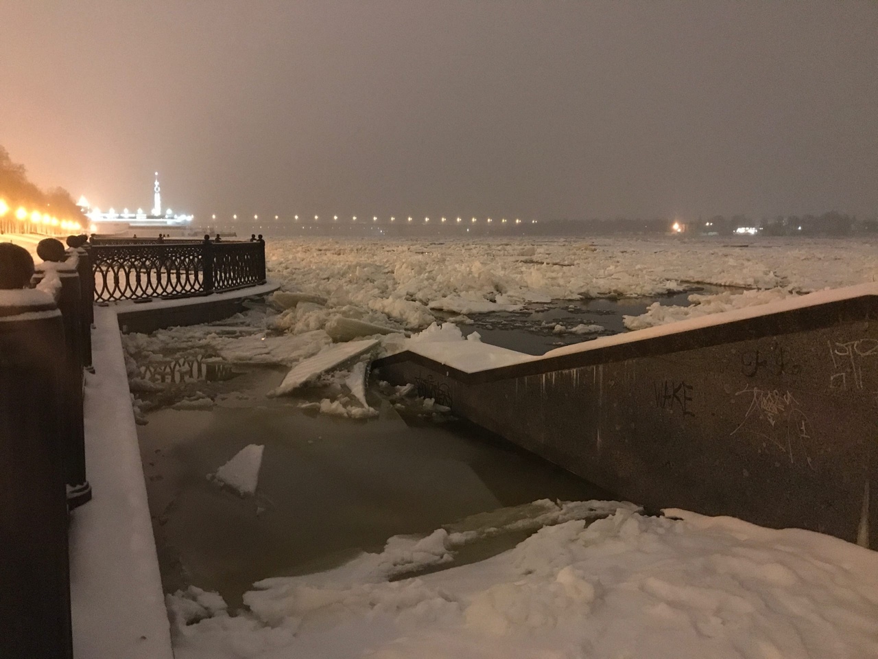 Уровень Волги в Ярославле поднялся выше нормы