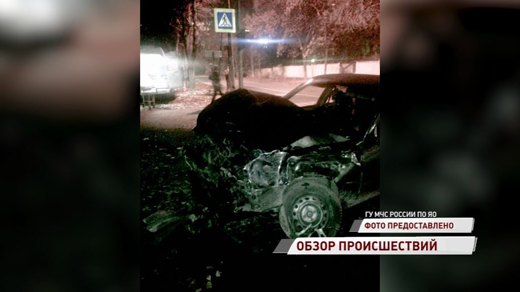 Три человека пострадали в ДТП на улице Угличской в Ярославле