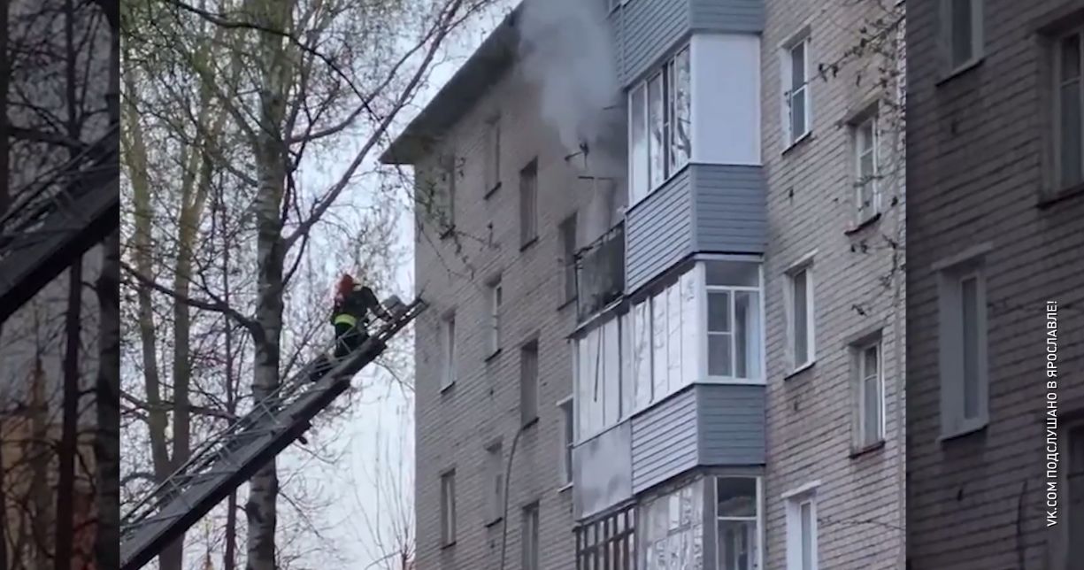 Пожар в многоквартирном доме напугал жителей Суздалки