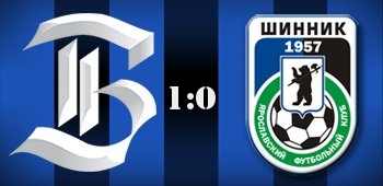 «Шинник» с минимальным счетом проиграл «Балтике»