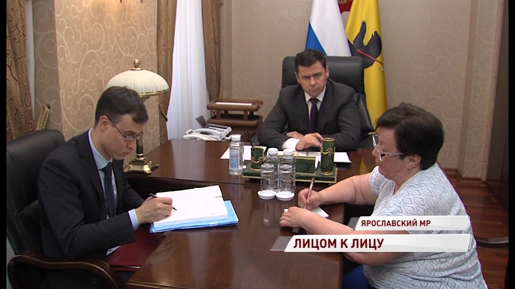 Губернатор Дмитрий Миронов провел прием жителей области