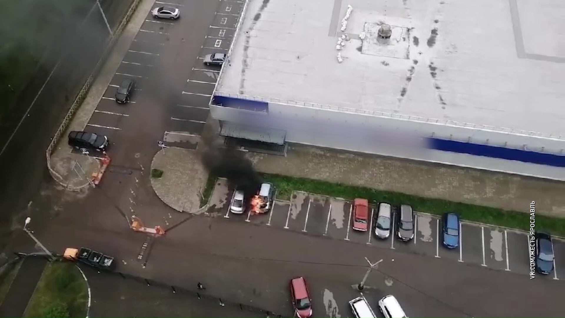 На Московском проспекте сгорел автомобиль