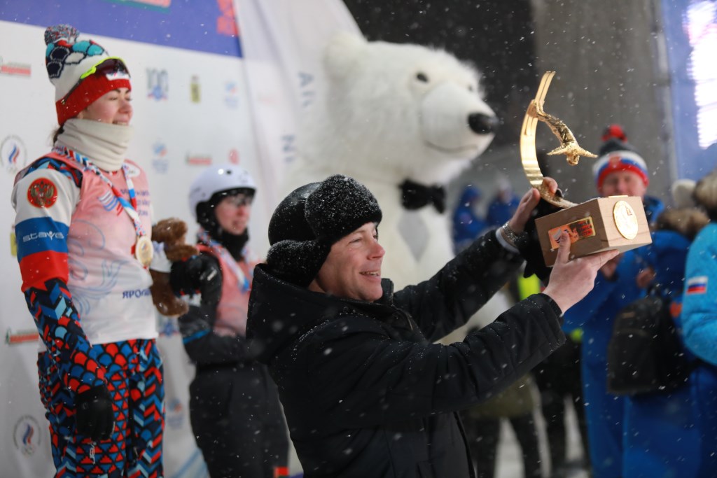 Губернатор Ярославской области поздравил победителей Кубка чемпионов по фристайлу