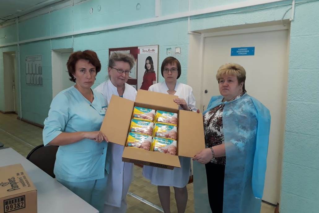Пациентки родильного отделения будут получать в подарок от больницы подгузники