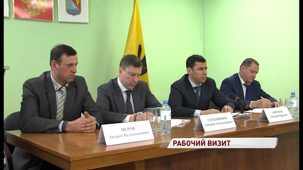 Дмитрий Миронов с рабочим визитом посетил Брейтово