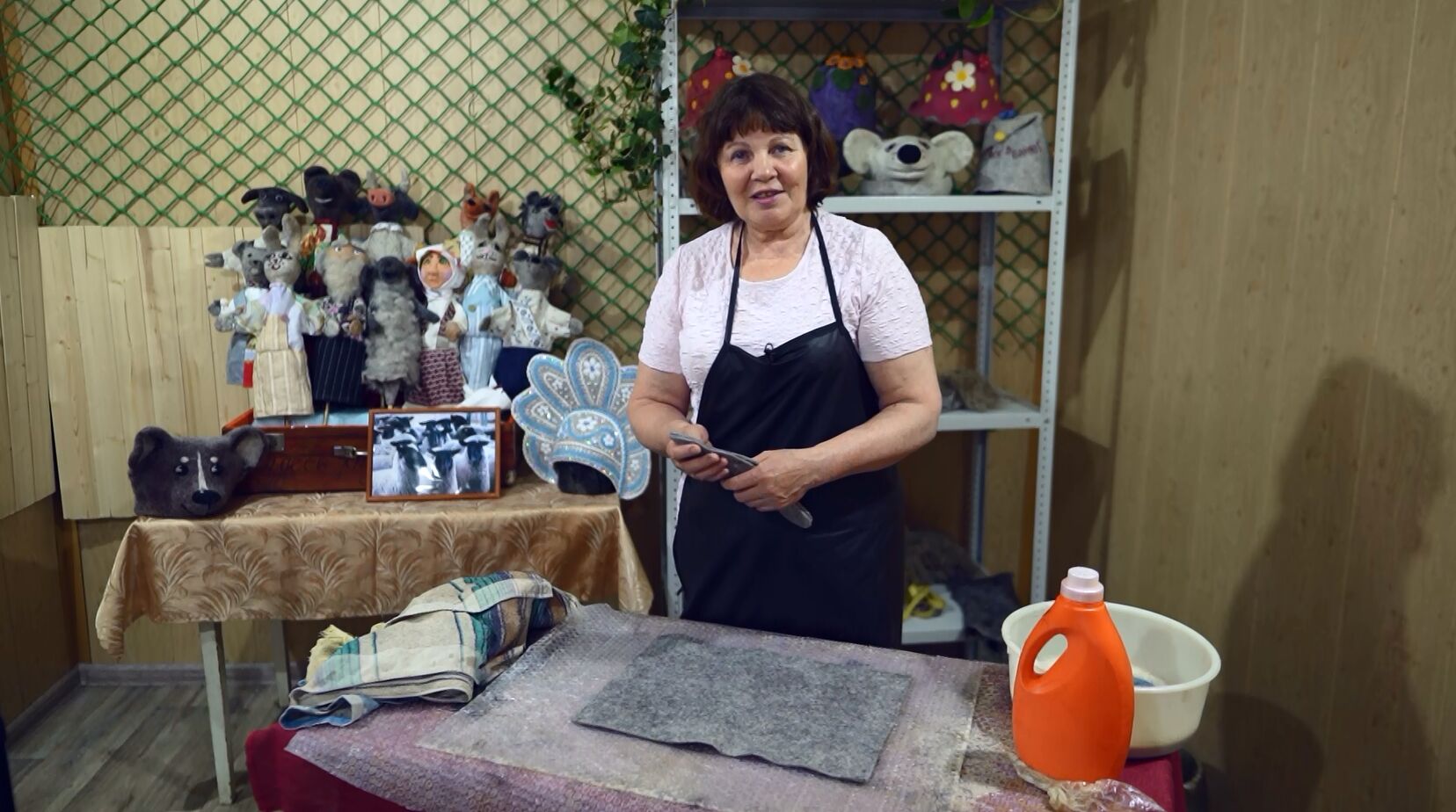 «Мастер-класс». Валяние шерсти