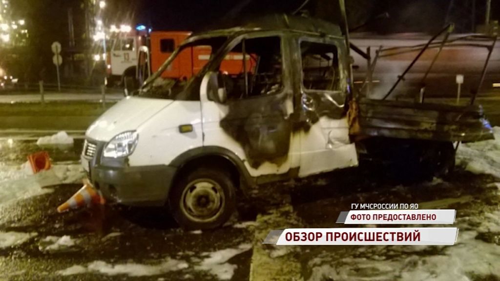 В «Газель» дорожных рабочих врезался бензовоз