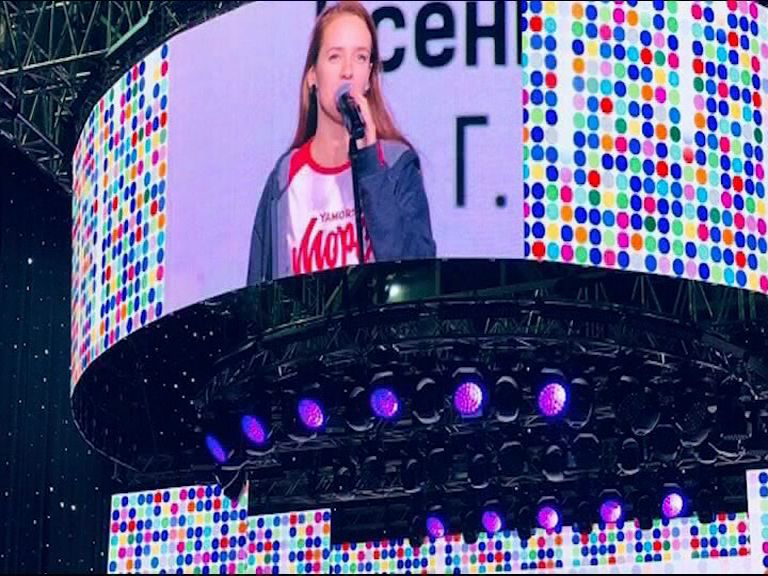 Ксения Яснова заняла третье место на конкурсе «Доброволец России»