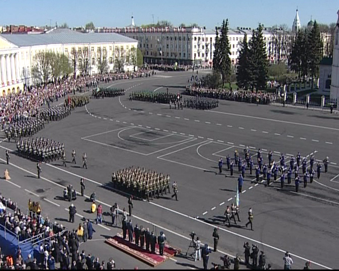 Парад в честь Дня победы