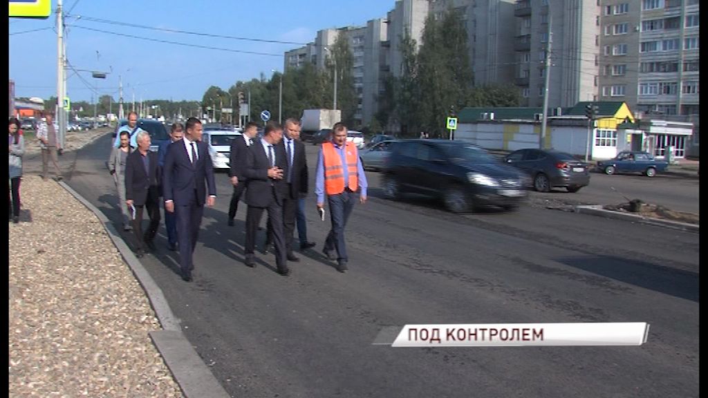 Ремонт проспекта Авиаторов на ежедневном контроле