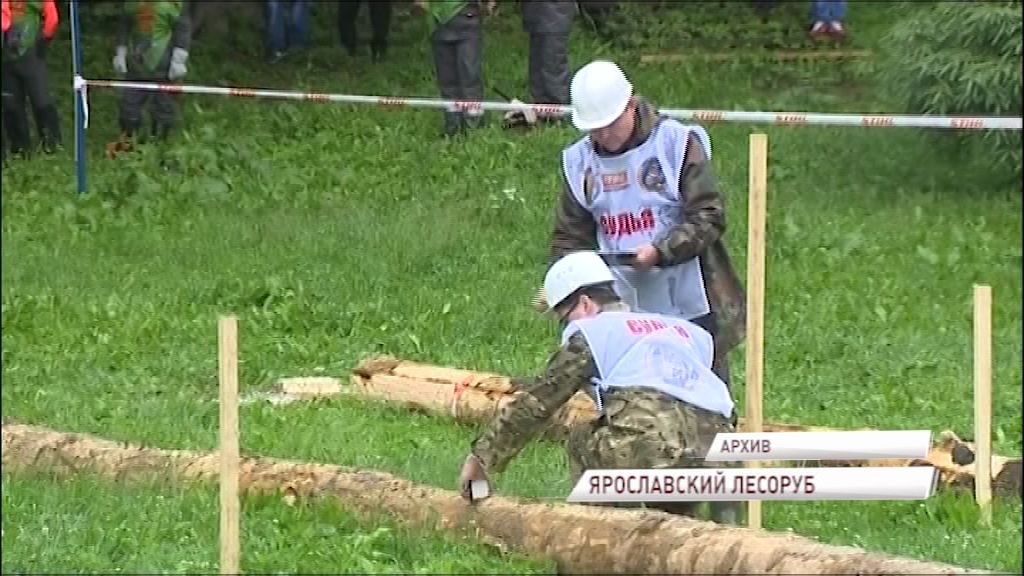 Ярославец стал призером чемпионата России среди лесорубов