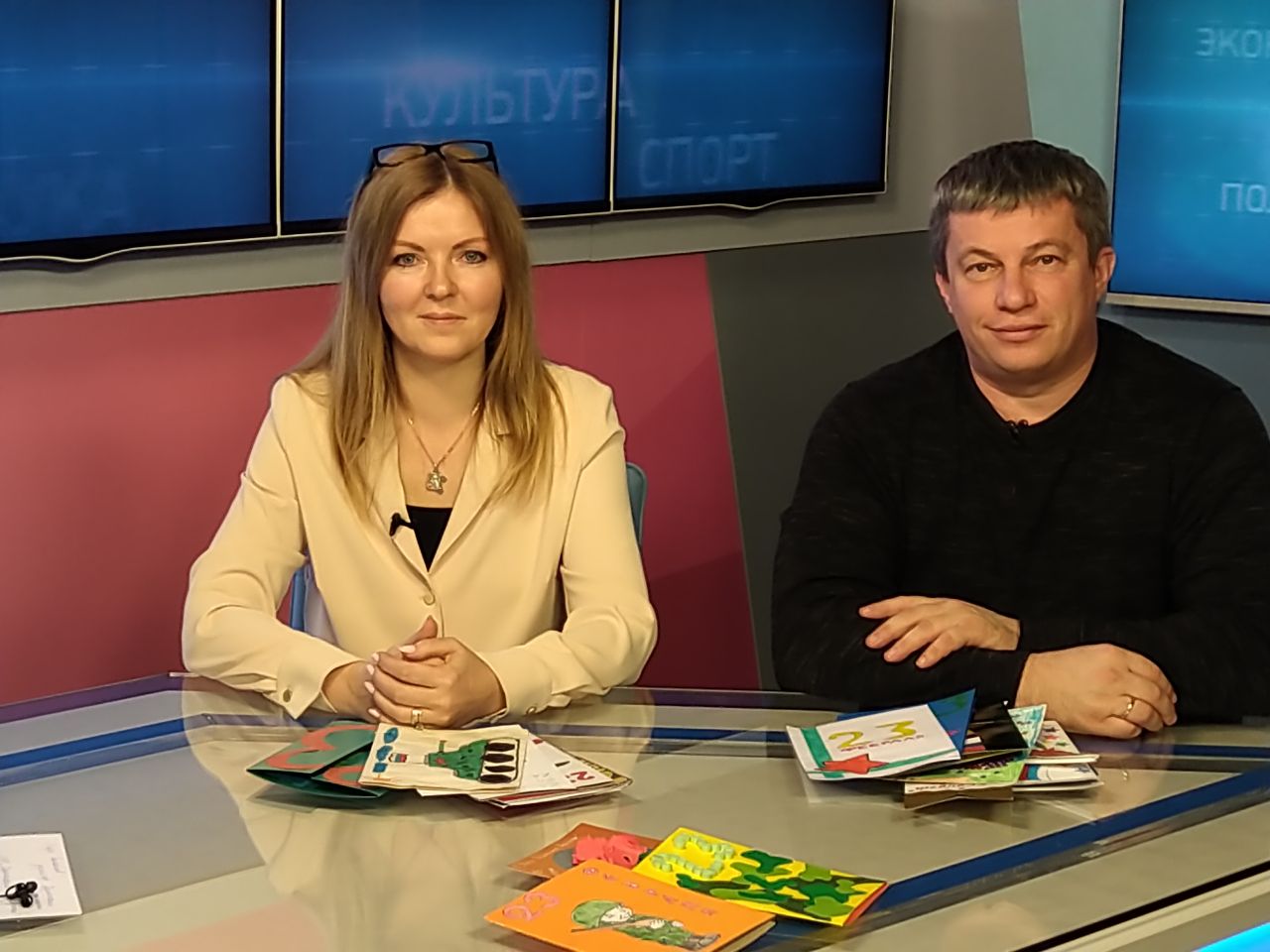 В студии программы «В тему» руководитель регионального отделения «Комитета семей воинов Отечества» Елена Виноградова и председатель региональной общественной организации «Ветеранов боевых действий на Северном Кавказе» Тарас Сидорин