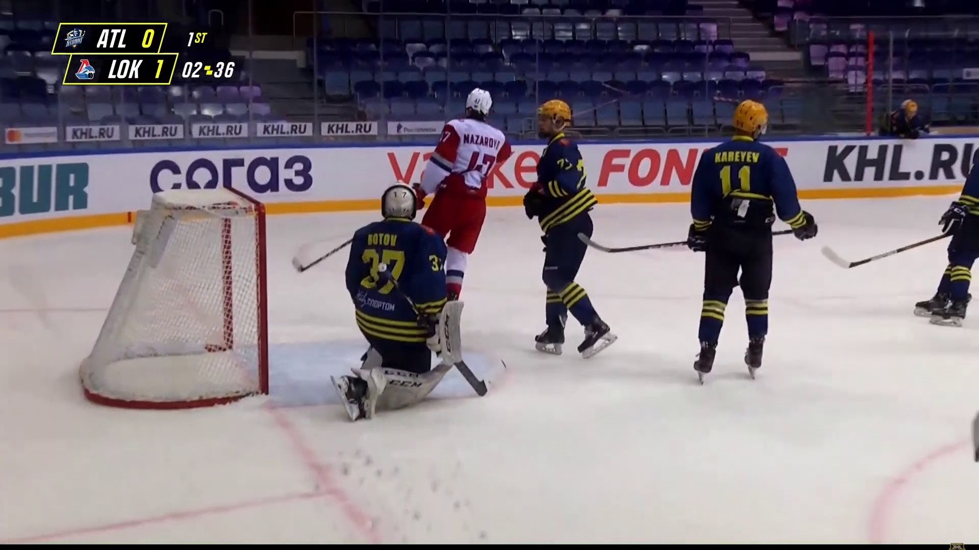 Молодежная команда «Локо» обыграла «Атлант»