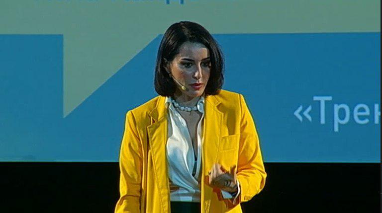 Тина Канделаки прочитала лекцию в Ярославле