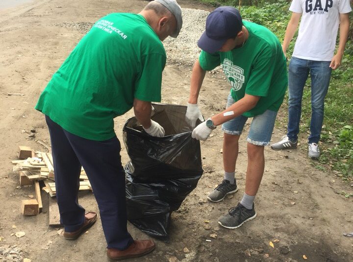 «Экодесант» убрал лесополосу рядом со Спартаковской