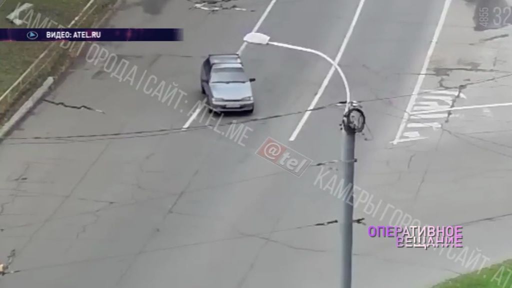 ВИДЕО: В Рыбинске отечественное авто попыталось «сбежать» от своего водителя