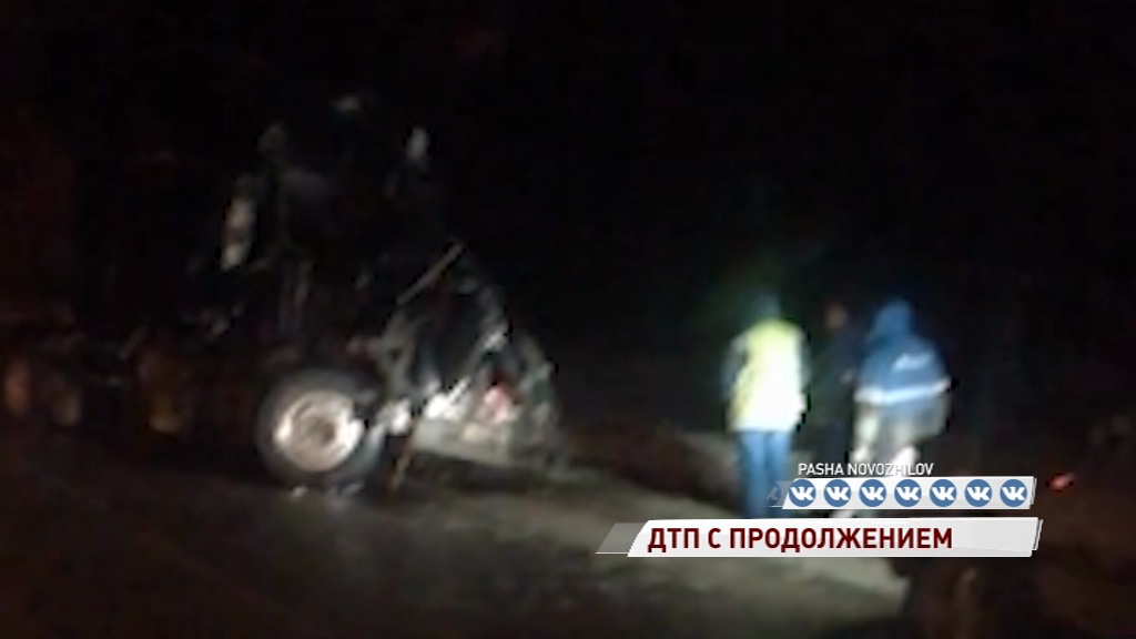 В Ростовском районе лоб в лоб столкнулись две фуры