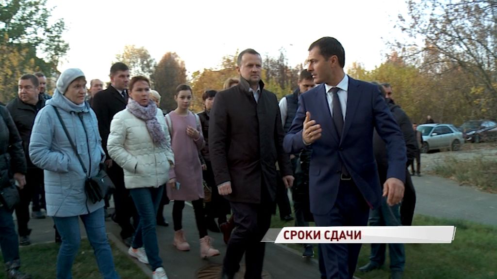 Долгострой на улице Ньютона под личный контроль взял и.о мэра Владимир Волков