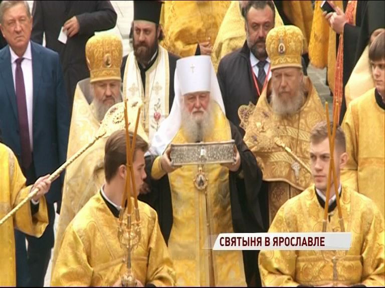 В Ярославль прибыли мощи святого Спиридона Тримифунтского