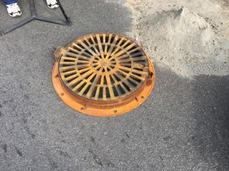 В Рыбинске восставливают ливневки