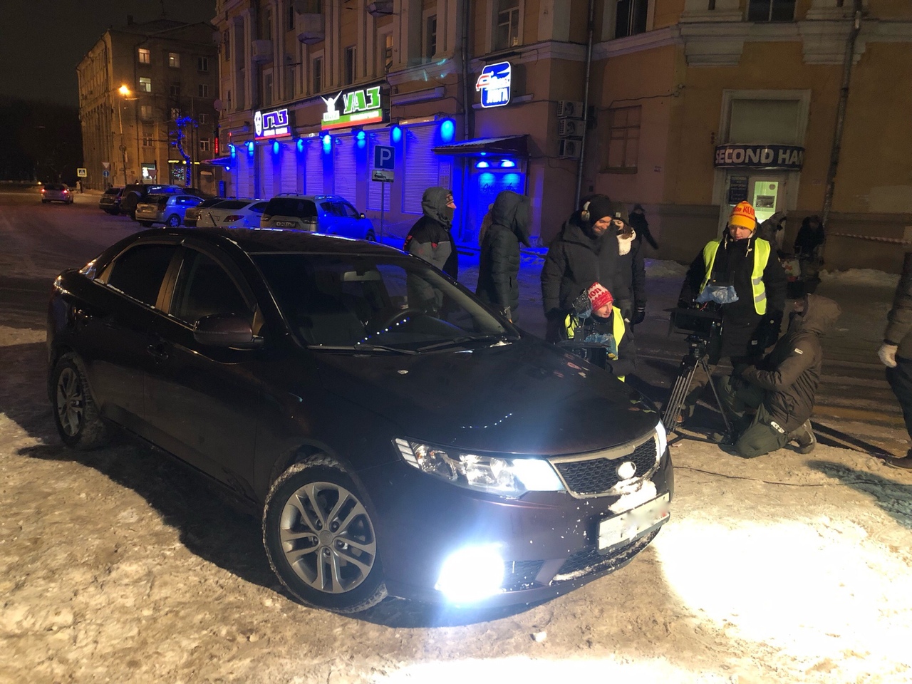 Киношники попросили помощи у ярославских автолюбителей