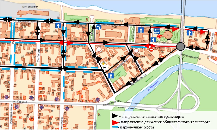 Стало известно, как организуют движение в центре Рыбинска после открытия Крестовой