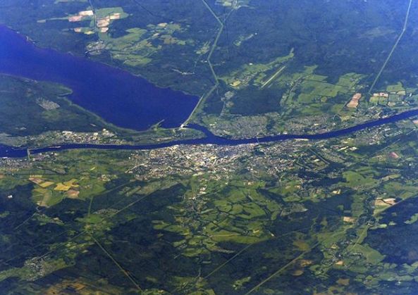 Российский космонавт сделал необычное фото Рыбинска