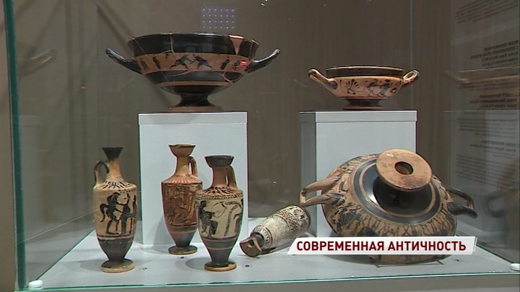 В Ярославль впервые приехали античные вазы из собрания исторического музея