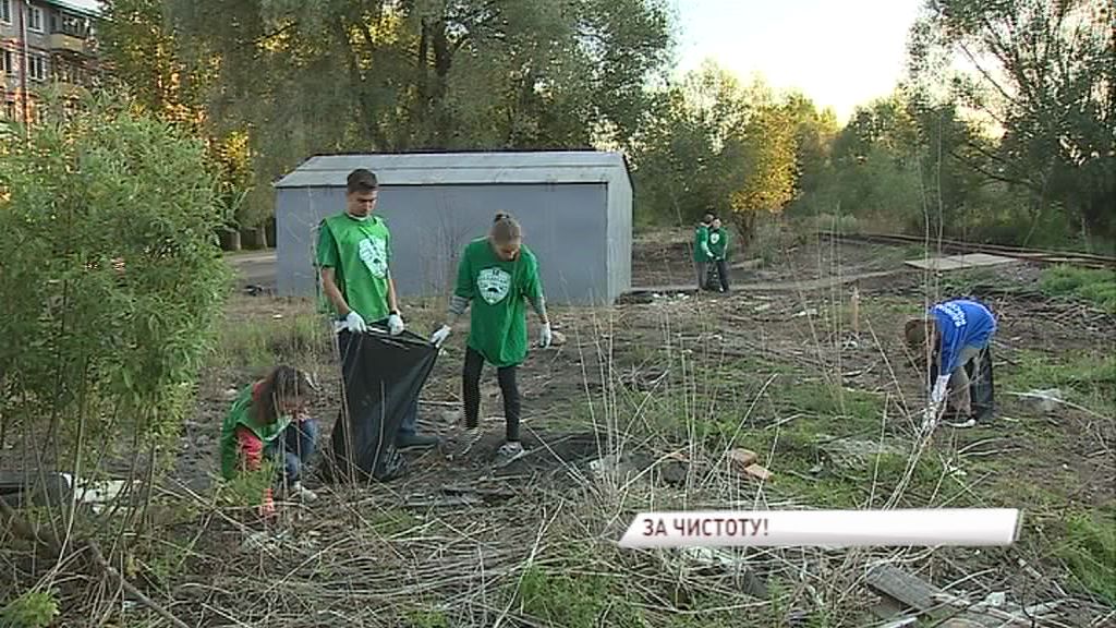 В Ярославле на улице Панина высадился «Экодесант»