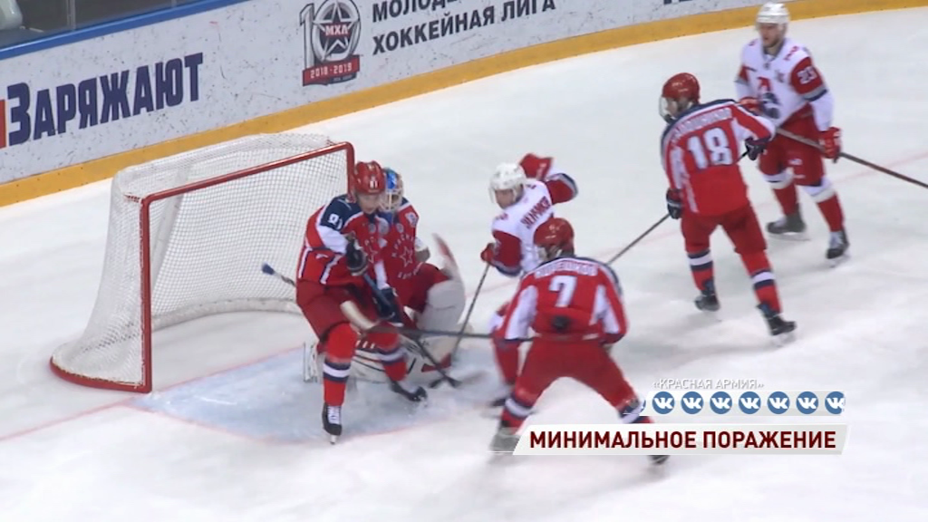 «Локо» в повторном матче уступил «Красной Армии»