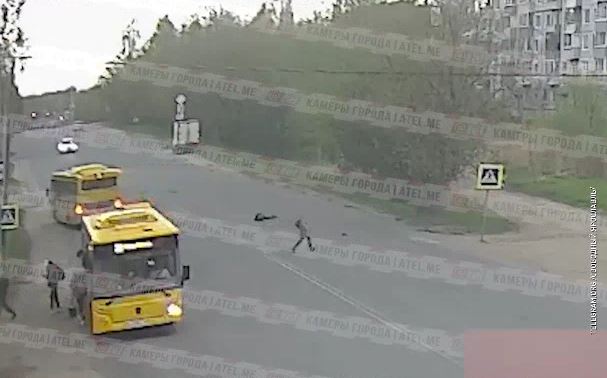 Автобус сбил пешехода в Рыбинске