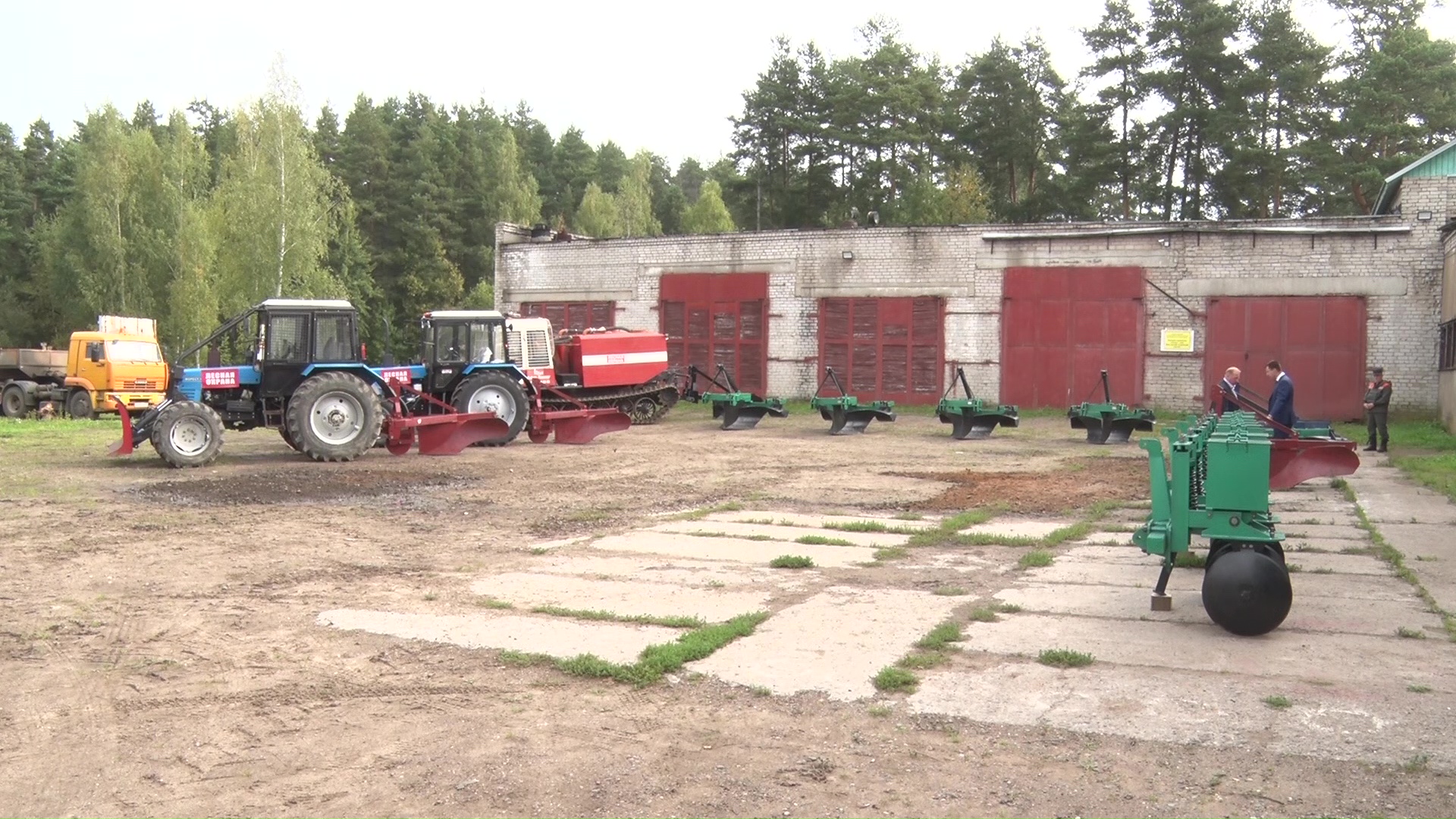 Ярославское лесничество получило новую технику в рамках нацпроекта «Экология»