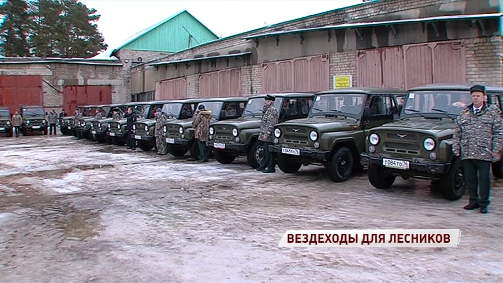Новенькие внедорожники и снегоходы теперь появятся у ярославских лесничих