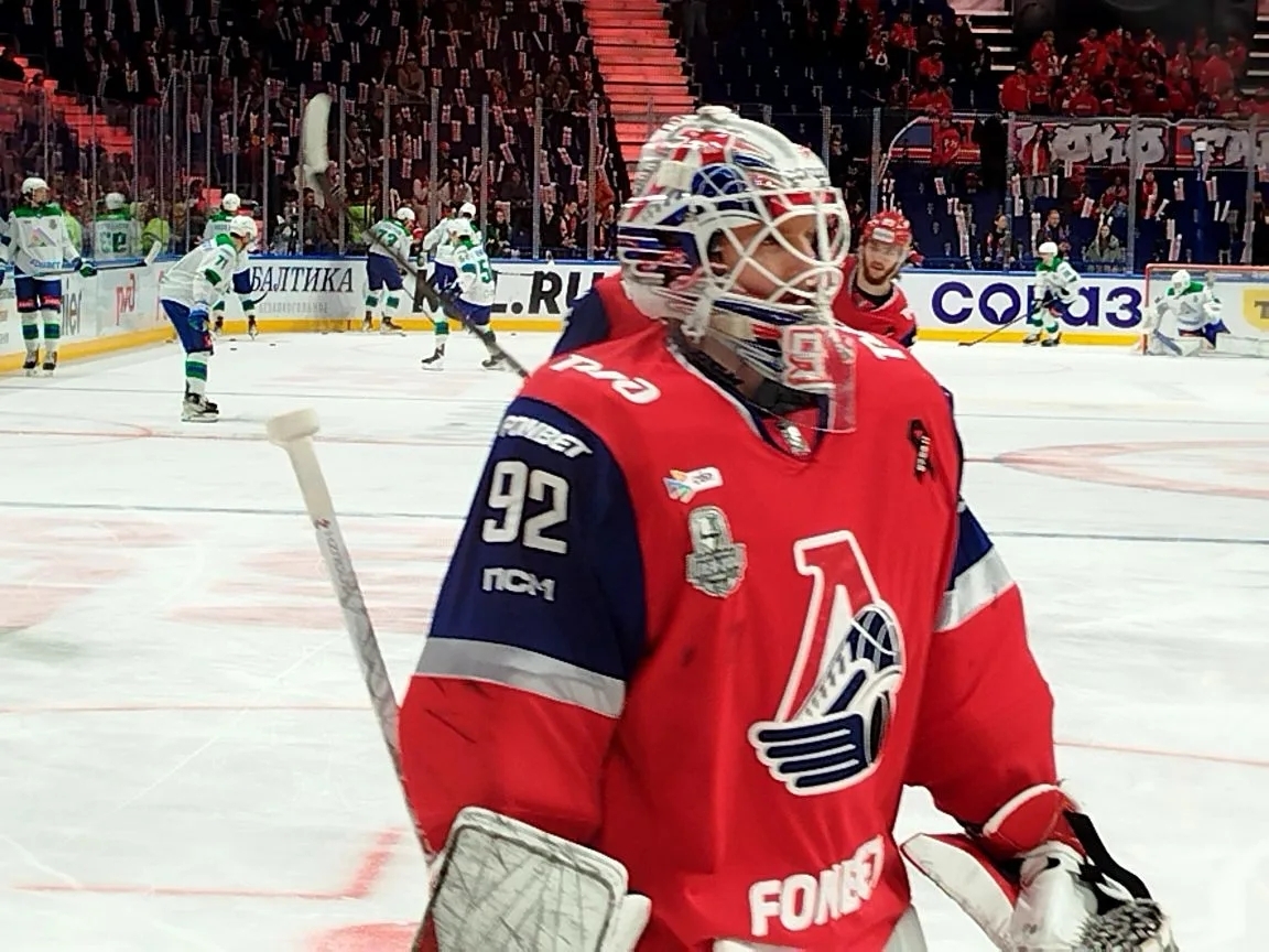 Вратарь «Локомотива» Даниил Исаев признан лучшим по итогам второго раунда Кубка Гагарина