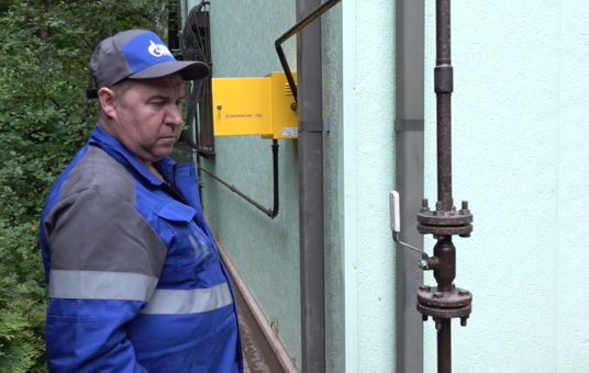 В село Новодашково Некрасовского округа провели газ в рамках Президентской программы