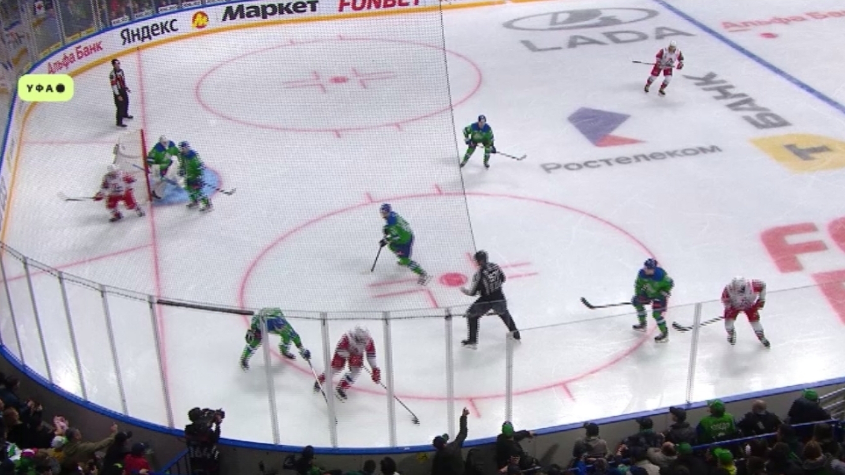 Ярославский «Локомотив» одержал победу над уфимским «Салаватом Юлаевым»