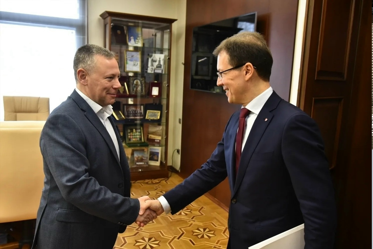 Губернатор Ярославской области встретился с главой Роскачества Максимом Протасовым