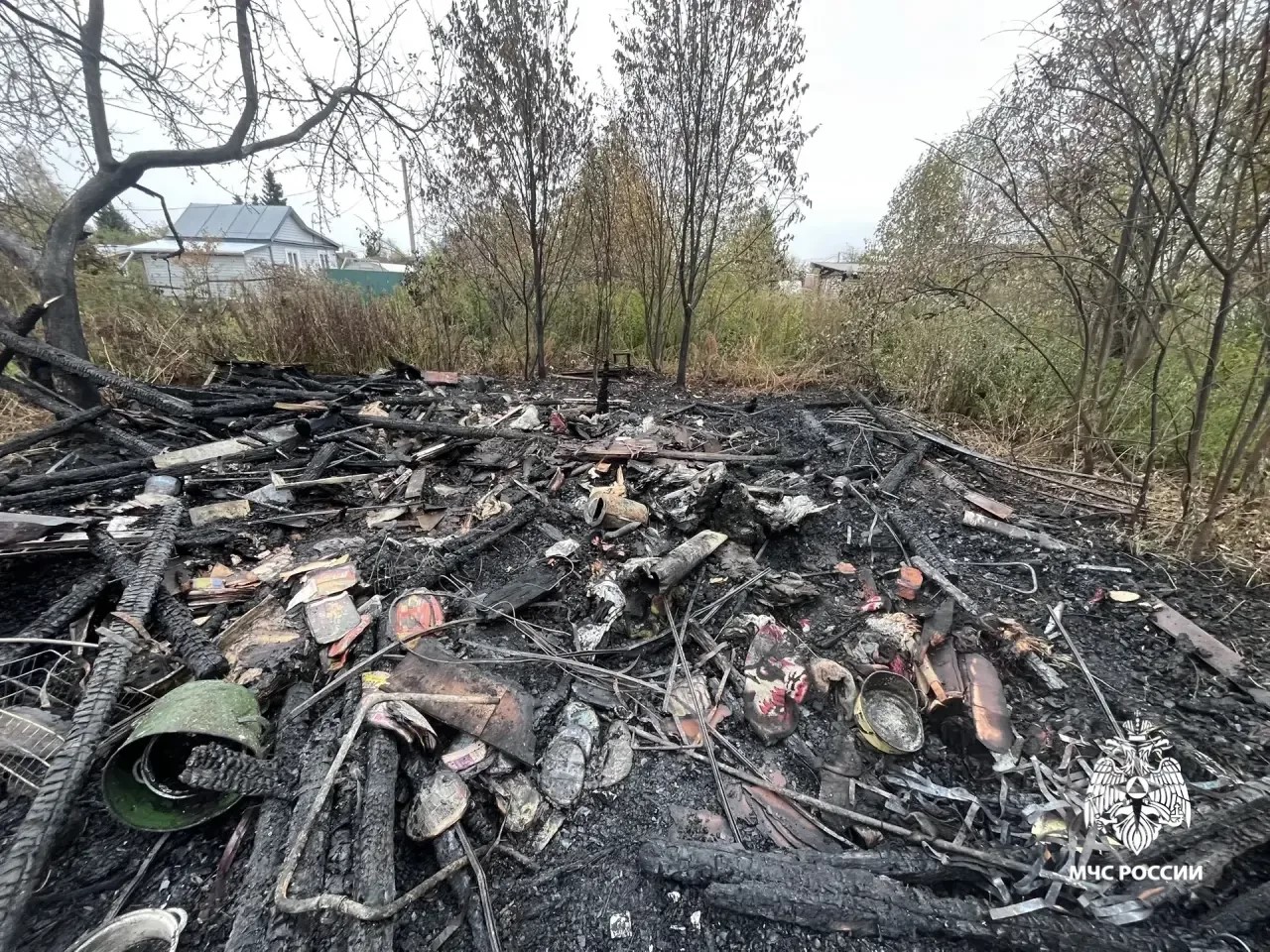 В Ярославском округе подожгли дачный дом