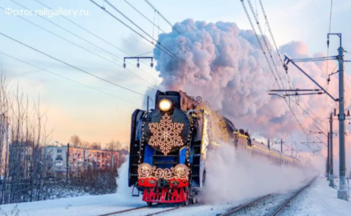 Поезд Деда Мороза сделает остановку в Ярославле 30 декабря
