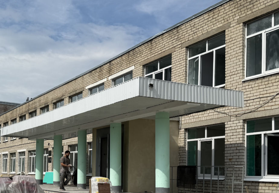 Обновленная школа в селе Левашово начнет работу 1 сентября