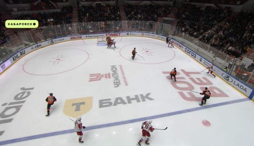 Ярославский «Локомотив» прервал серию из трех поражений и обыграл «Амур»