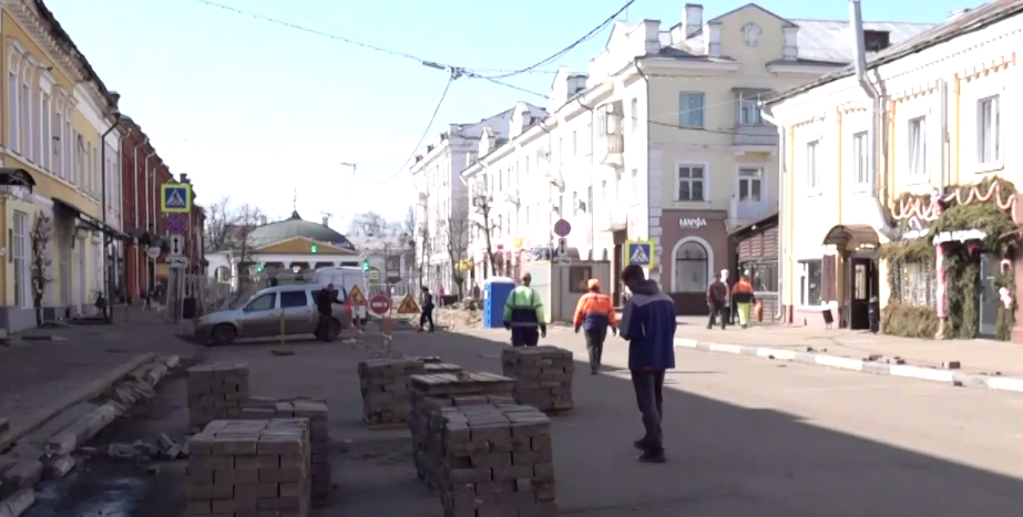Улицу Депутатскую в Ярославле перекрыли для проведения капитального ремонта